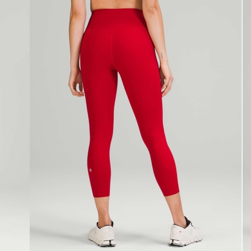 lululemon athletica Red Leggings